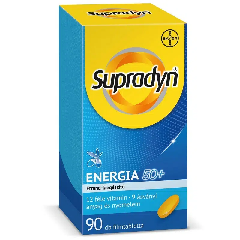 Supradyn Energia 50+ tabletta 90db