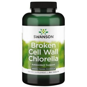 Swanson Chlorella - Broken Cell Wall 500mg 360db
