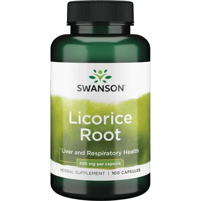 Swanson Édesgyökér - Licorice kapszula 100db
