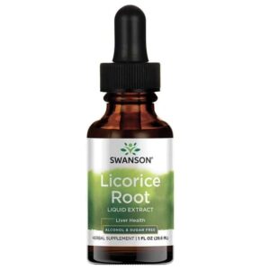 Swanson Licorice Root (Édesgyökér tinktúra) 30ml