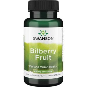 Swanson Fekete-Áfonya - Bilberry kapszula 100db