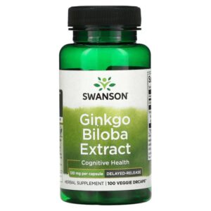 Swanson Ginkgo Biloba kapszula 100db