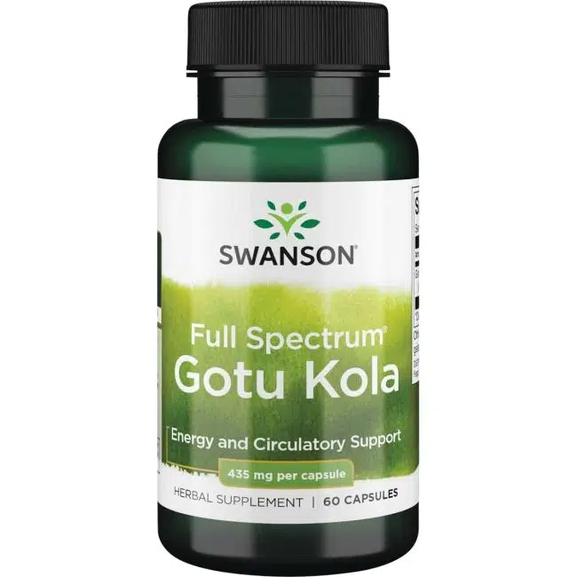 Swanson Gotu Kola 435mg 60db kapszula