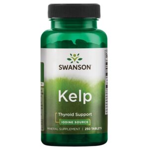Swanson Kelp-tengeri moszat 225mcg 250db