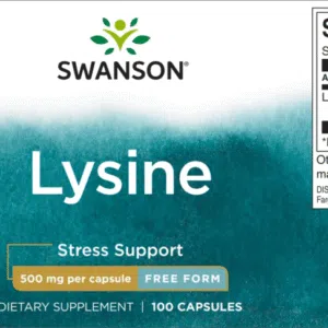 Swanson Lysine (lizin) kapszula - 100db - Image 2