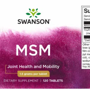 Swanson MSM tabletta - 120db - Image 2