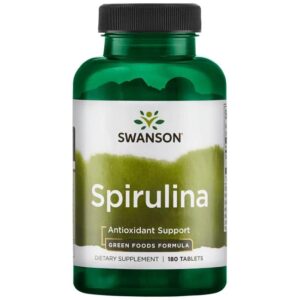 Swanson Spirulina 500mg alga tabletta 180db
