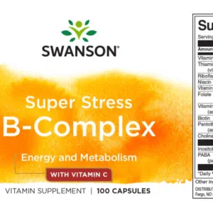 Swanson Super Stress B-Complex kapszula - 100db - Image 2