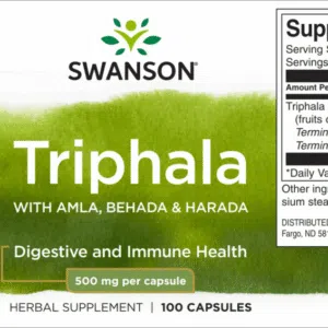 Swanson Triphala kapszula - 100db - Image 2