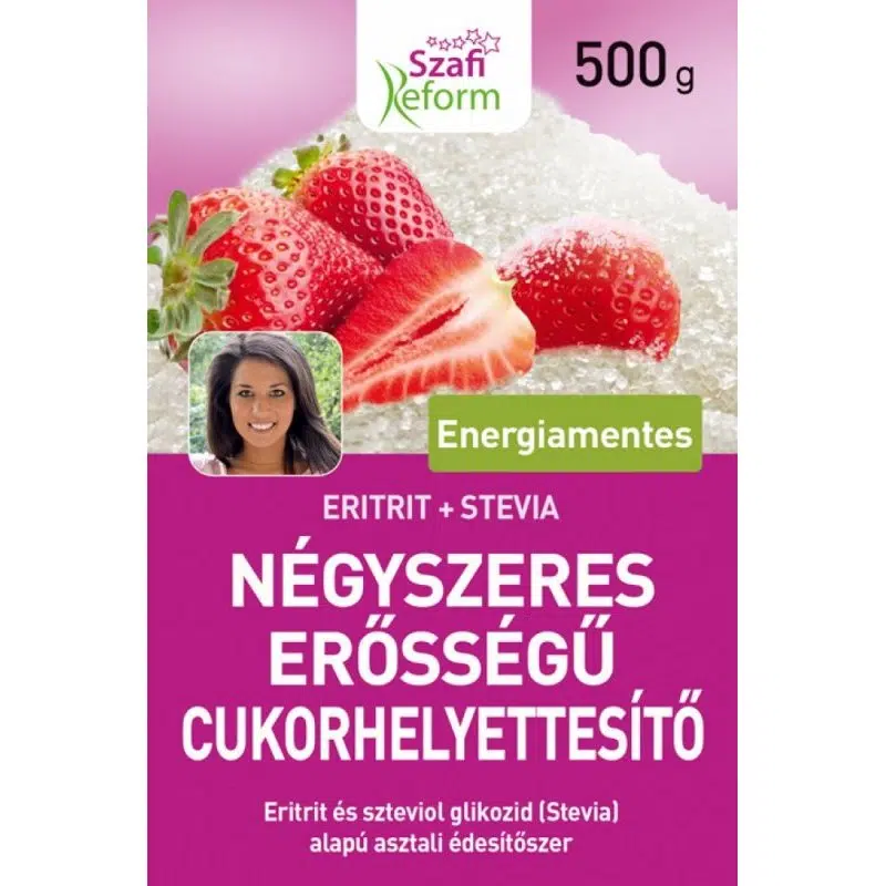 Szafi Reform Paleo négyszeres erősségű édesítő (negyedannyi 1:4) 500g