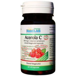 NutriLAB Acerola C vega kapszula 60db