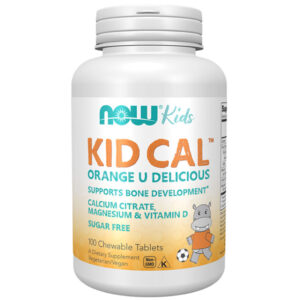 Now Kid Cal narancs rágótabletta   100 db