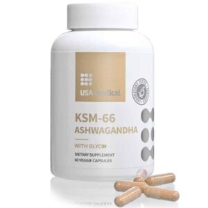 USA Medical KSM-66 Ashwagandha 60db
