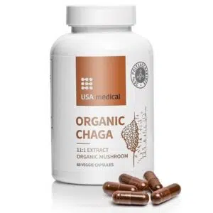 USA Medical ORGANIC CHAGA (10:1) 60db