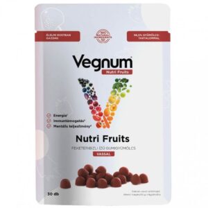 Vegnum Nutri Fruits Vassal (feketeribizli) 30db