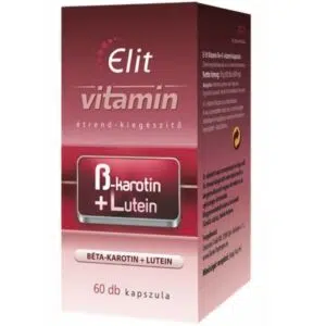 Vita Crystal E-lit Vitamin - Béta-Karotin + Lutein kapszula (60db)