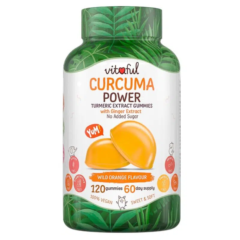 Vitaful Curcuma Power Kurkuma gumivitamin 120db