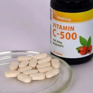 Vitaking C-500 C-vitamint és csipkebogyót tartalmazó tabletta - 100 db - Image 2