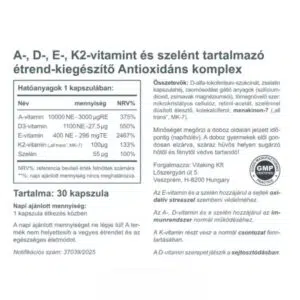 Vitaking Antioxidáns Komplex kapszula - 30db - Image 2