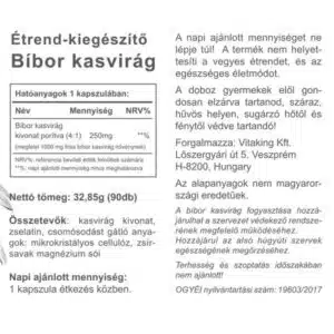 Vitaking Bíbor kasvirág - Echinacea kivonat kapszula - 90db - Image 2