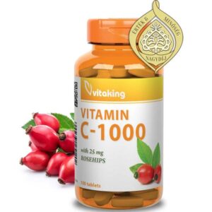 VitaKing C-Vitamin 1000mg 100db tabletta