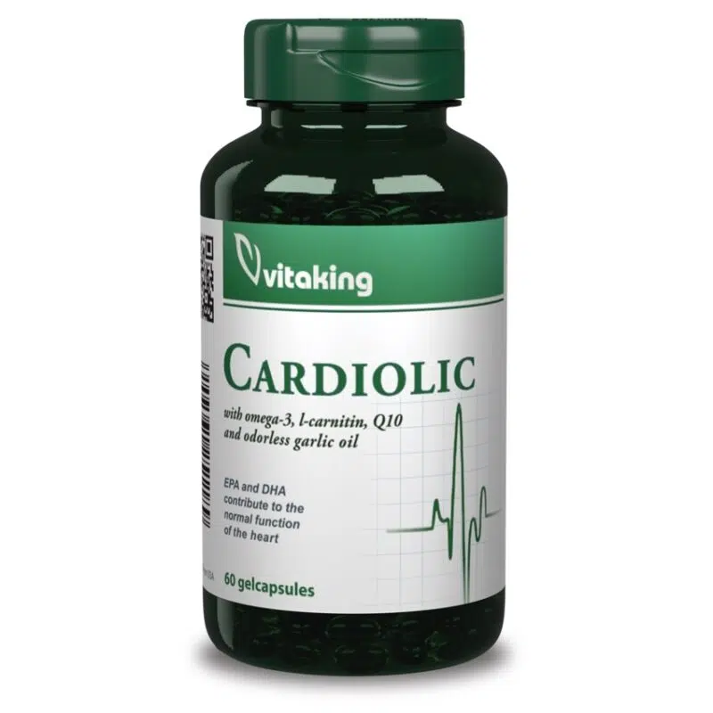 Vitaking Cardiolic Formula 60db gélkapszula
