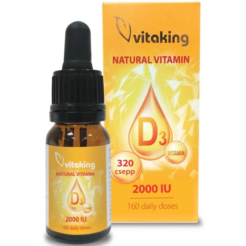 VitaKing D3-vitamin csepp 10ml