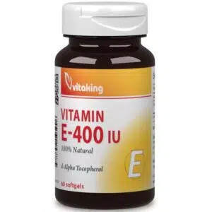 VitaKing E-vitamin 400 IU gélkapszula 60db