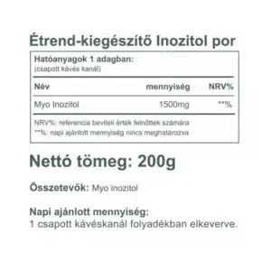 Vitaking Myo-Inozitol  por - 200g - Image 3