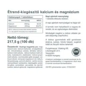 Vitaking CalMag tabletta - 100db - Image 2
