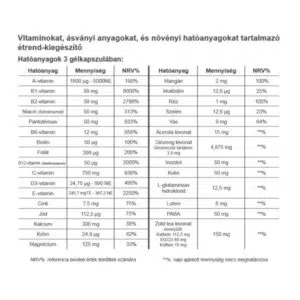 Vitaking Multi Liquid Plusz vitamincsomag - 180db - Image 2