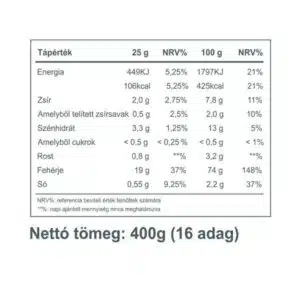 Vitaking Protein csoki-fahéj növényi fehérje italpor - 400g - Image 3