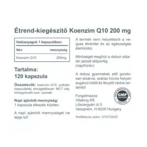 Vitaking Q10 200mg kapszula - 120db - Image 2