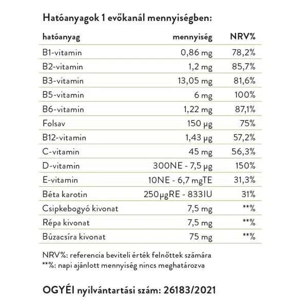 Vitaking Vitemix szirup - 200ml - Image 2