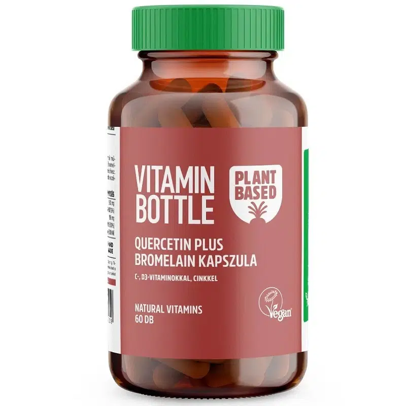 Vitamin bottle Quercetin Plus Bromelain kapszula 60db