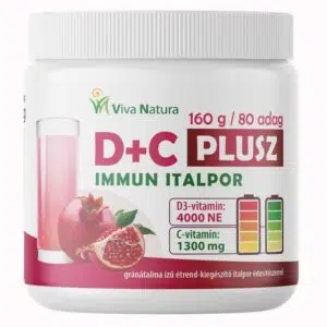 Viva natura D+C Plusz Immun italpor 160g (C+D)