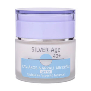 SILVER-Age 40+ Kaviáros tápláló Nappali arckrém SPF50 - 50ml