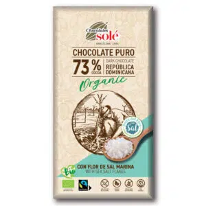 Chocolates Solé 73% Bio TENGERI SÓPELYHES Étcsokoládé 100g