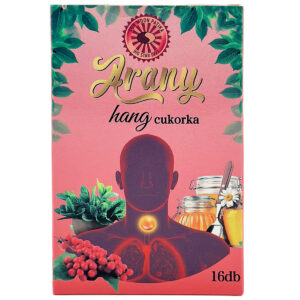 Sun Moon Arany HANG torokcukorka 16db (rózsaszín doboz)