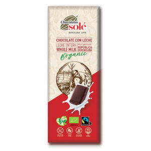 Chocolates Solé 39% Bio Tejcsokoládé KICSI 25g