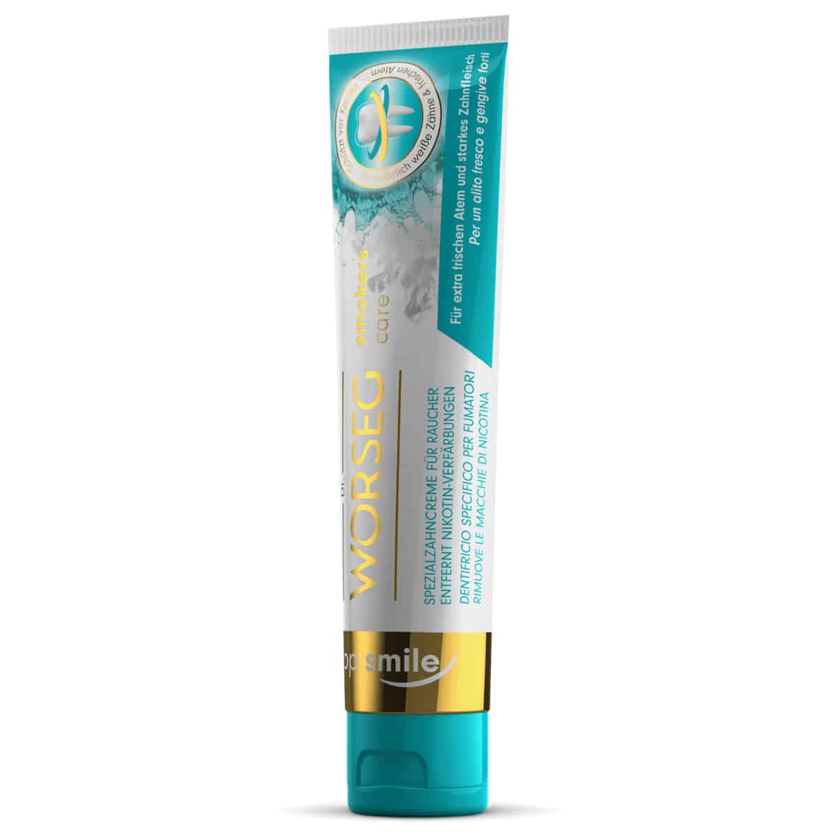 Worseg top smile smokers care fogkrém dohányzóknak (Marnys) 75ml
