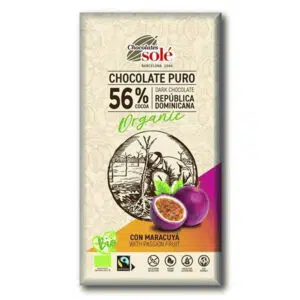 Chocolates Solé 56% Bio MARACUJÁS Étcsokoládé 100g