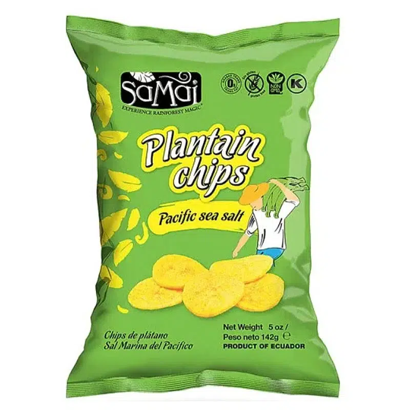SAMAI Plantain nagy chips tengeri sós 142g