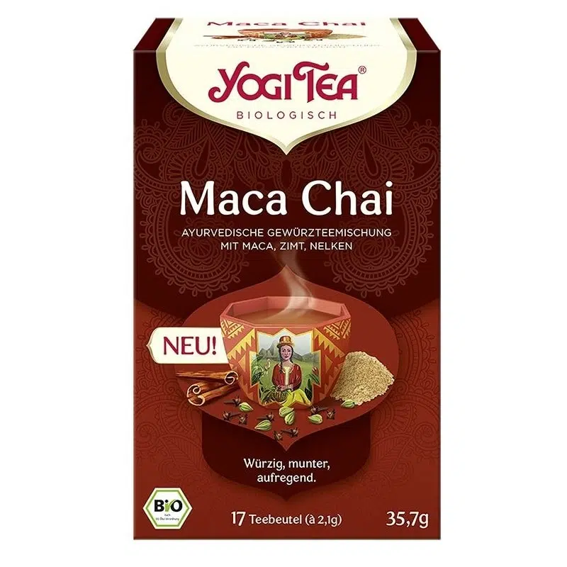 Yogi Maca chai tea BIO 17 filter