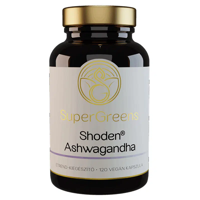 SuperGreens Shoden Ashwagandha vegán kapszula 120db