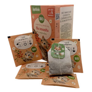 Apotheke Bio Immuncare tea csipkebogyóval és homoktövissel gyermekeknek 20 filter