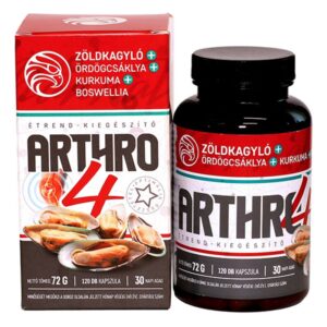 Mannavita ARTHRO4 ízület + porcerősítő komplex (Mannavita) 120db