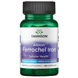 Swanson Ferrochel - Vas-biszglicinát kapszula 180db