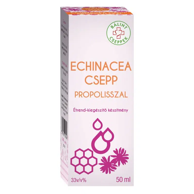 Bálint cseppek Echinacea PROPOLISSZAL csepp 50ml