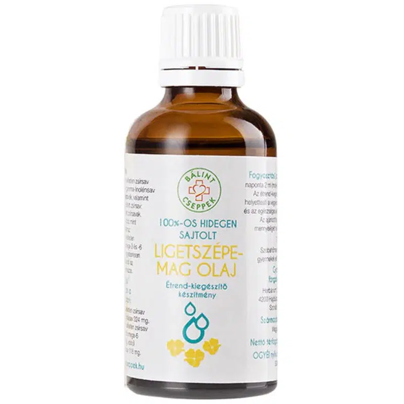 Bálint cseppek ligetszépe-olaj 100% 30ml - doboz nélkül